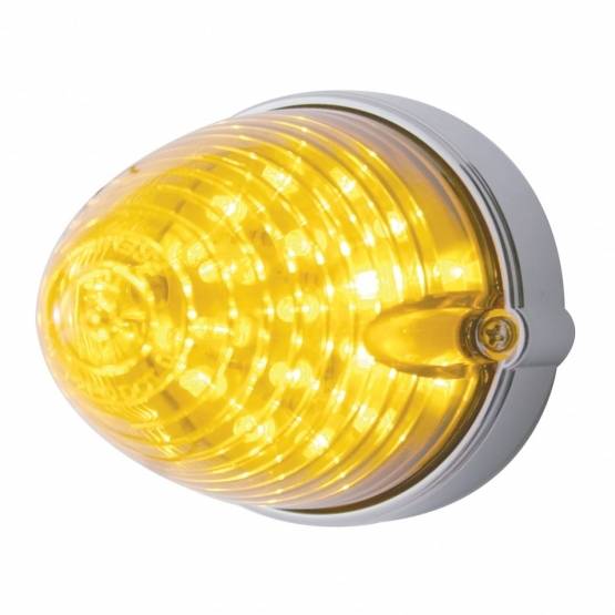 UNITED PACIFIC - UNITED PACIFIC - 37980 - KIT DE MONTAJE EMPOTRADO BEEHIVE GRAKON 1000 DE 19 LED - LED ÁMBAR/LENTE ÁMBAR