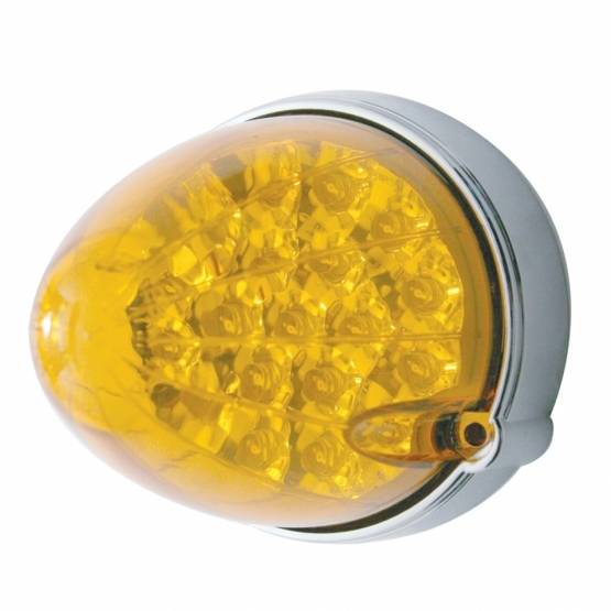 UNITED PACIFIC - UNITED PACIFIC - 37982 - KIT DE MONTAJE EMPOTRADO GRAKON 1000 CON REFLECTOR DE 19 LED - LED ÁMBAR/LENTE ÁMBAR