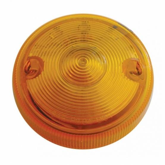 UNITED PACIFIC - UNITED PACIFIC - 38032 - LUZ DE UNA SOLA CARA DE 15 LED DE 3" SOLAMENTE - LED ÁMBAR/LENTE ÁMBAR