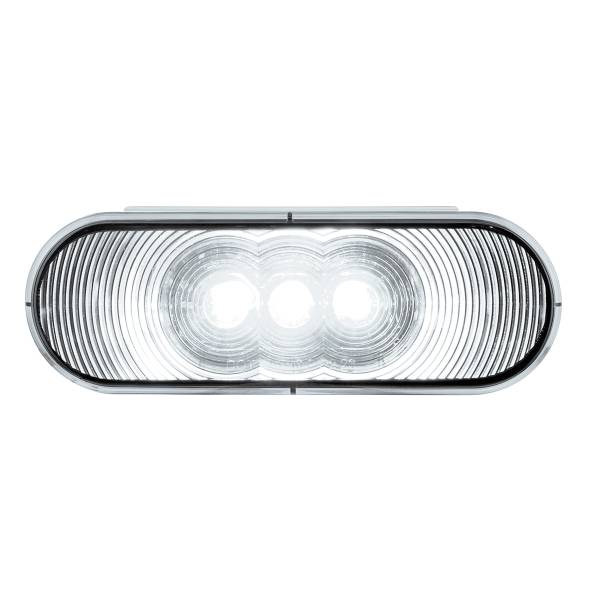 UNITED PACIFIC - UNITED PACIFIC - 38068B - LUZ OVALADA DE 6 LED DE 6" (RESERVA) - LED BLANCO/LENTE TRANSPARENTE