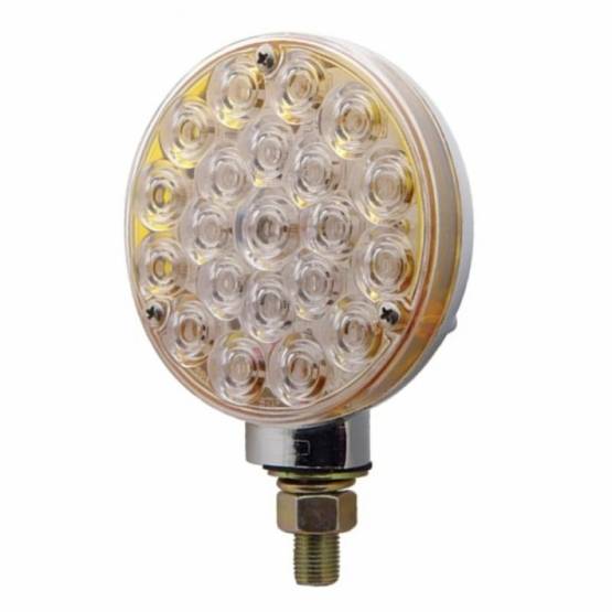 UNITED PACIFIC - UNITED PACIFIC - 38124 - LUZ DE SEÑAL DE GIRO DE UNA SOLA CARA DE 21 LED - LED ÁMBAR/LENTE TRANSPARENTE