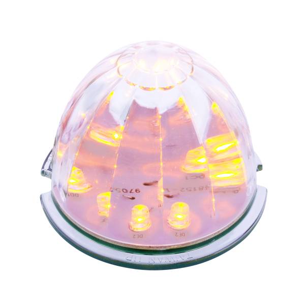 UNITED PACIFIC - UNITED PACIFIC - 38153B - LUZ DE CABINA DE 17 LED SANDÍA - LED ÁMBAR/LENTE TRANSPARENTE (A GRANEL)