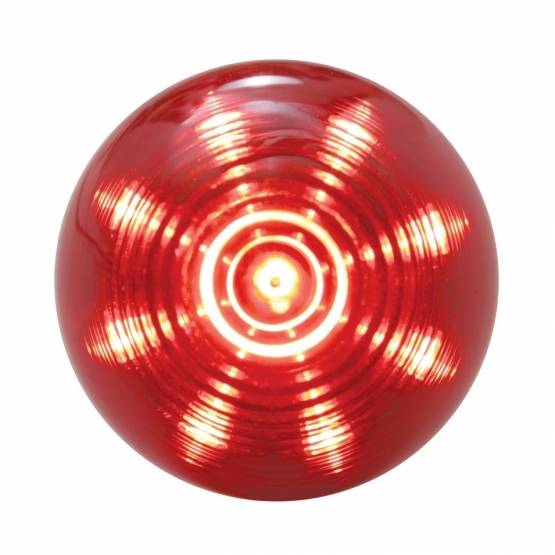 UNITED PACIFIC - UNITED PACIFIC - 38169 - LUZ DE COLMENA REDONDA DE 9 LED DE 2" (LIQUIDACIÓN/MARCADOR) - LED ROJO/LENTE ROJA