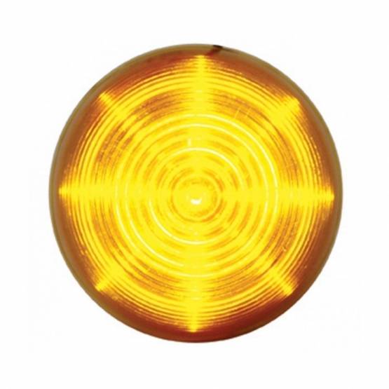UNITED PACIFIC - UNITED PACIFIC - 38178 - LUZ DE COLMENA REDONDA DE 13 LED DE 2-1/2" (LIQUIDACIÓN/MARCADOR) - LED ÁMBAR/LENTE ÁMBAR