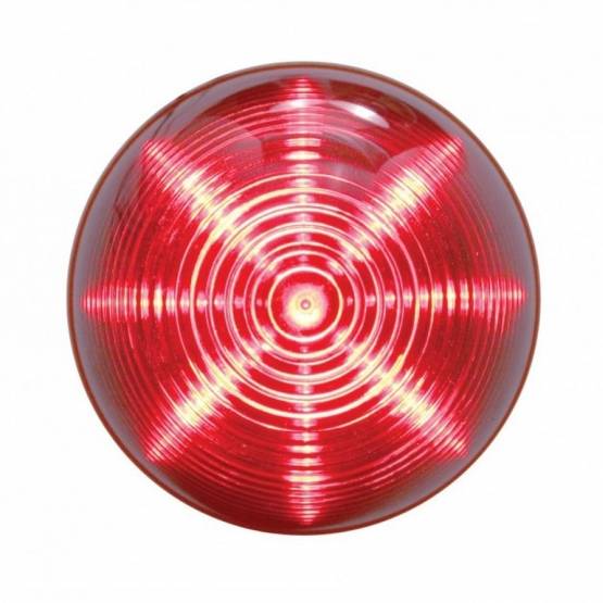 UNITED PACIFIC - UNITED PACIFIC - 38179 - LUZ DE COLMENA REDONDA DE 13 LED DE 2-1/2" (LIQUIDACIÓN/MARCADOR) - LED ROJO/LENTE ROJA