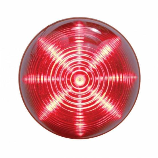 UNITED PACIFIC - UNITED PACIFIC - 38179B - LUZ DE COLMENA REDONDA DE 13 LED DE 2-1/2" (LIQUIDACIÓN/MARCADOR) - LED ROJO/LENTE ROJA (A GRANEL)