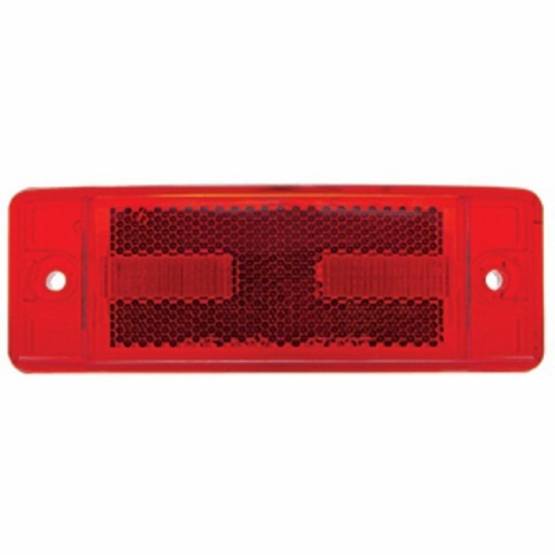 UNITED PACIFIC - UNITED PACIFIC - 38254 - LUZ RECTANGULAR DE 16 LED (LIQUIDACIÓN/MARCADOR) CON LENTE REFLEX - LED ROJO/LENTE ROJA