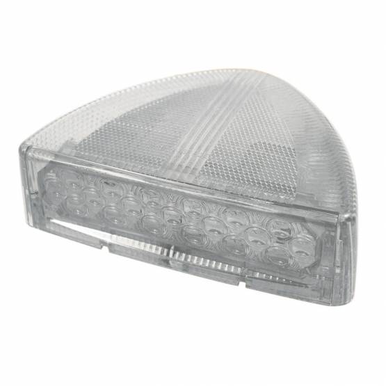 UNITED PACIFIC - UNITED PACIFIC - 38397 - LUZ DE SEÑAL DE GIRO DE PERFIL BAJO DE 30 LED PARA PETERBILT 379/378/357 1987-2007 - LED ÁMBAR/LENTE TRANSPARENTE