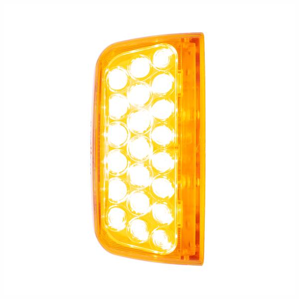 UNITED PACIFIC - UNITED PACIFIC - 38550 - LUZ DE SEÑAL DE GIRO DE 31 LED PARA PETERBILT 379/378/357 1987-2007 - LED ÁMBAR/LENTE ÁMBAR