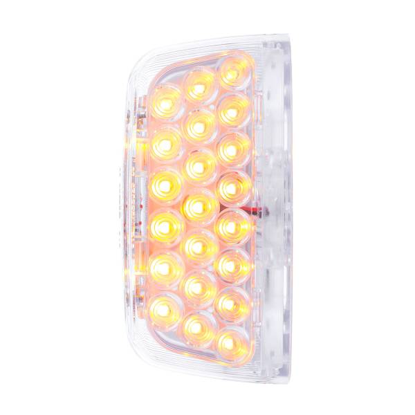UNITED PACIFIC - UNITED PACIFIC - 38553 - LUZ DE SEÑAL DE GIRO DE 31 LED PARA PETERBILT 379/378/357 1987-2007 - LED ÁMBAR/LENTE TRANSPARENTE