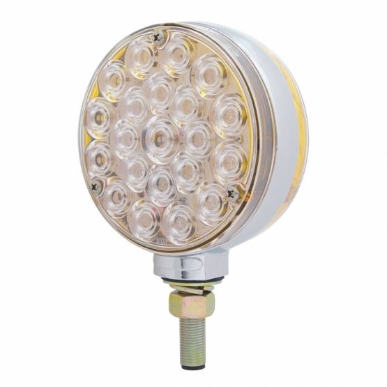 UNITED PACIFIC - UNITED PACIFIC - 38714 - LUZ DE SEÑAL DE GIRO DE DOBLE CARA DE 42 LED - LED ÁMBAR/LENTE TRANSPARENTE