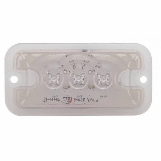 UNITED PACIFIC - UNITED PACIFIC - 38769 - LUZ DE 3 LED (LIQUIDACIÓN/MARCADOR) - LED ROJO/LENTE TRANSPARENTE