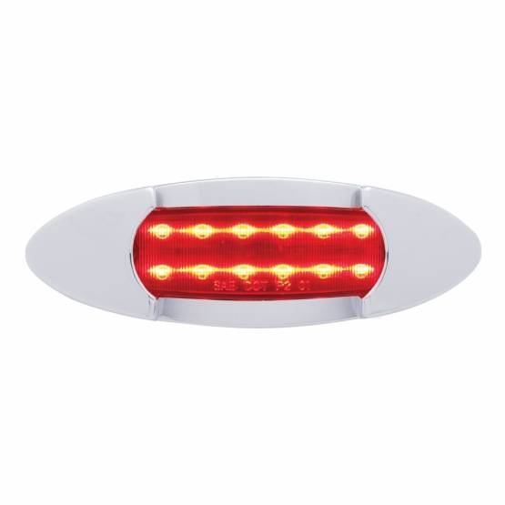 UNITED PACIFIC - UNITED PACIFIC - 38955 - LUZ MAVERICK DE 12 LED (LIQUIDACIÓN/MARCADOR) - LED ROJO/LENTE ROJA