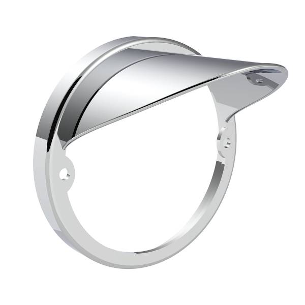 UNITED PACIFIC - UNITED PACIFIC - 39211B - BASE EMPOTRADA DE LUZ LED CROMADA CON VISERA (A GRANEL)