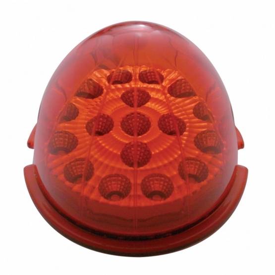 UNITED PACIFIC - UNITED PACIFIC - 39321B - LUZ DE CABINA REFLECTORA DE DOBLE FUNCIÓN DE 17 LED - LED ROJO/LEENTE ROJA (A GRANEL)