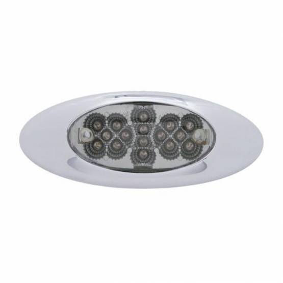 UNITED PACIFIC - UNITED PACIFIC - 39326 - LUZ REFLECTORA PHANTOM I DE 16 LED (LIQUIDACIÓN/MARCADOR) - LED ÁMBAR/LENTE TRANSPARENTE