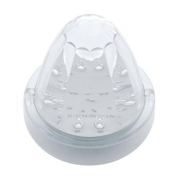 UNITED PACIFIC - UNITED PACIFIC - 39346 - LUZ DE CABINA ESTILO TRUCK-LITE DE 13 LED SANDÍA - LED ÁMBAR/LENTE TRANSPARENTE