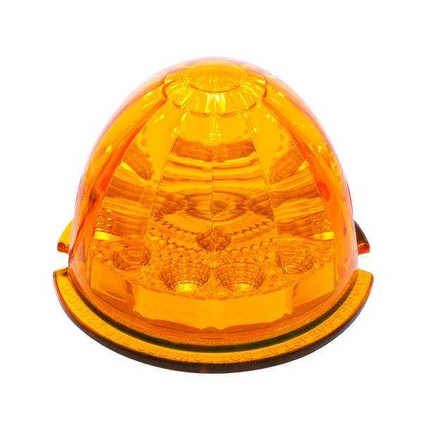 UNITED PACIFIC - UNITED PACIFIC - 39349 - LUZ DE CABINA LABERINTO DE SANDÍA CON REFLECTOR DE 17 LED - LED ÁMBAR/LENTE ÁMBAR