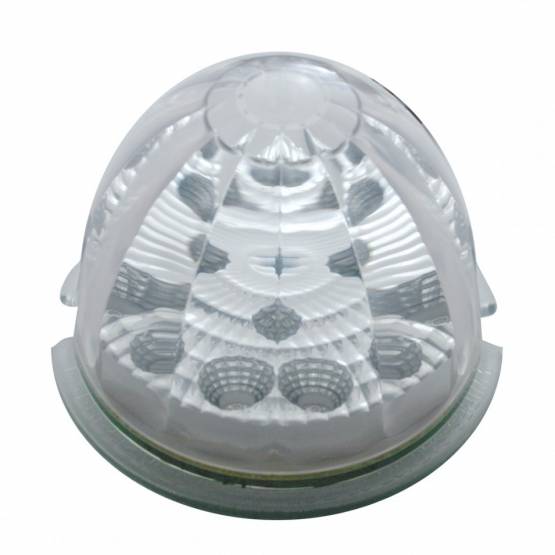 UNITED PACIFIC - UNITED PACIFIC - 39351 - LUZ DE CABINA DEL LABERINTO DE SANDÍA CON 17 REFLECTORES LED - LED ÁMBAR/LENTE TRANSPARENTE