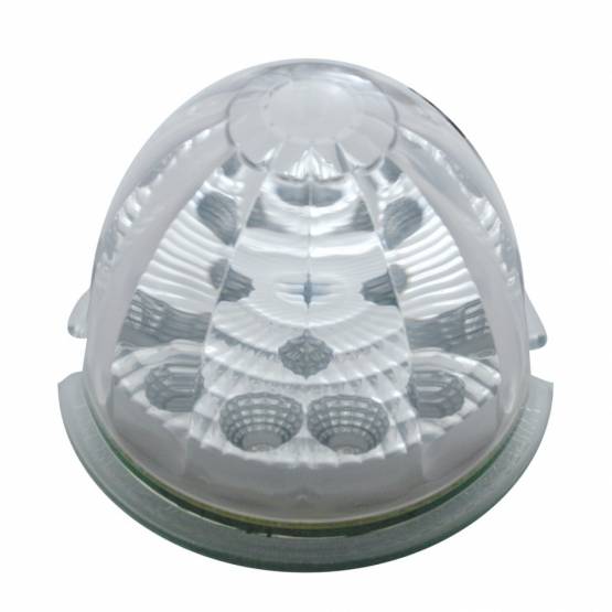UNITED PACIFIC - UNITED PACIFIC - 39352 - LUZ DE CABINA LABERINTO DE SANDÍA REFLECTOR DE 17 LED - LED ROJO / LENTE TRANSPARENTE