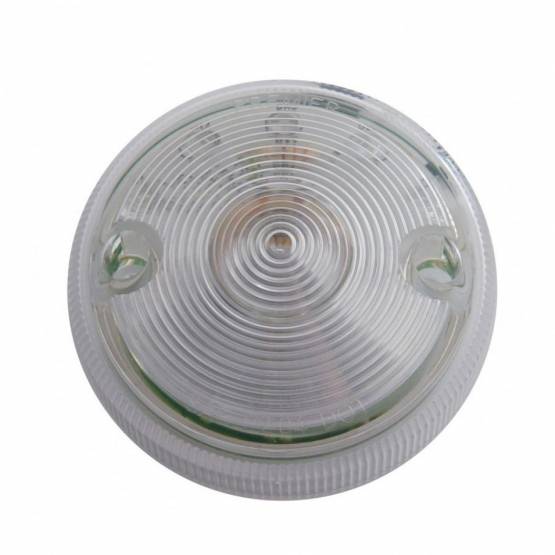 UNITED PACIFIC - UNITED PACIFIC - 39431B - LUZ DE UNA CARA DE 15 LED DE 3" DE DOBLE FUNCIÓN SOLAMENTE - LED ROJO/LENTE TRANSPARENTE (A GRANEL)