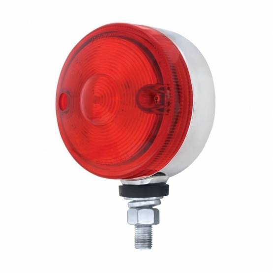UNITED PACIFIC - UNITED PACIFIC - 39433 - LUZ DE UNA CARA DE FUNCIÓN DOBLE DE 15 LED DE 3" - LED ROJO/LENTE ROJA