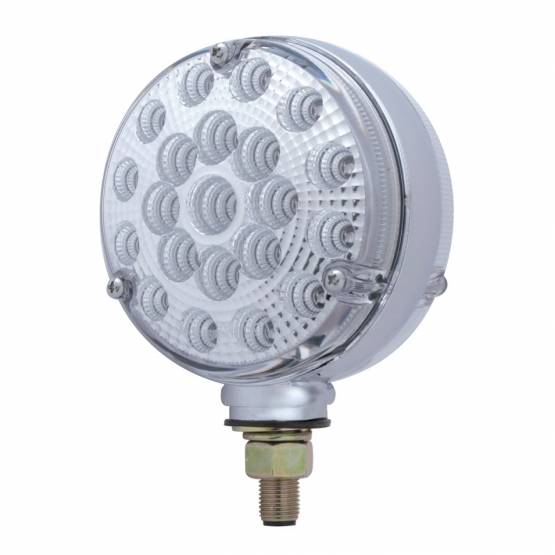 UNITED PACIFIC - UNITED PACIFIC - 39439 - LUZ DE SEÑAL DE GIRO DE DOBLE CARA REFLECTOR DE 42 LED - LED ÁMBAR Y ROJO / LENTE TRANSPARENTE