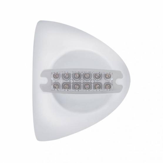 UNITED PACIFIC - UNITED PACIFIC - 39505 - CUBIERTA DE LUZ DE SEÑAL DE GIRO DEL FARO REFLECTOR DE 12 LED - LED ÁMBAR/LENTE TRANSPARENTE