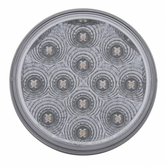 UNITED PACIFIC - UNITED PACIFIC - 39510 - LUZ AUXILIAR/UTILIDAD REFLECTOR DE 12 LED DE 4" - LED BLANCO/LENTE TRANSPARENTE