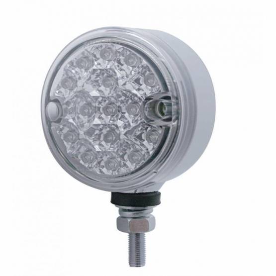 UNITED PACIFIC - UNITED PACIFIC - 39574 - LUZ DE UNA CARA REFLECTOR DE 15 LED DE 3" - LED ROJO/LENTE TRANSPARENTE