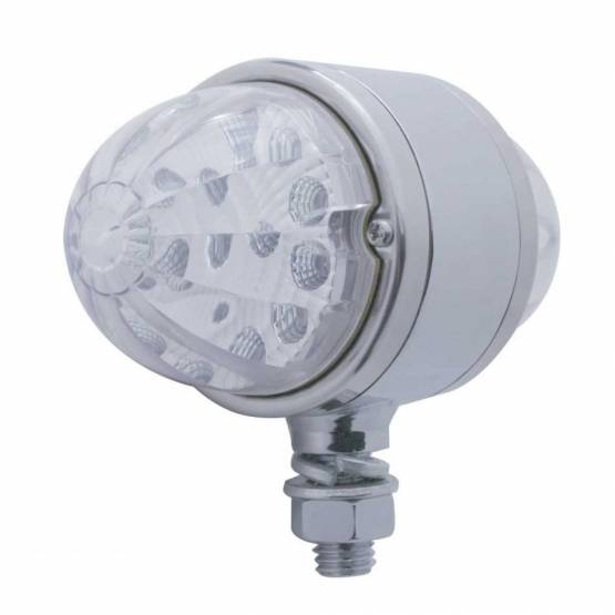 UNITED PACIFIC - UNITED PACIFIC - 39587 - LUZ DE DOBLE CARA REFLECTOR DE 34 LED - LED ÁMBAR Y ROJO / LENTE TRANSPARENTE