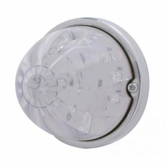 UNITED PACIFIC - UNITED PACIFIC - 39597 - KIT DE MONTAJE EMPOTRADO DE SANDÍA DE 17 LED CON BISEL DE PERFIL BAJO - LED ROJO/LENTE TRANSPARENTE