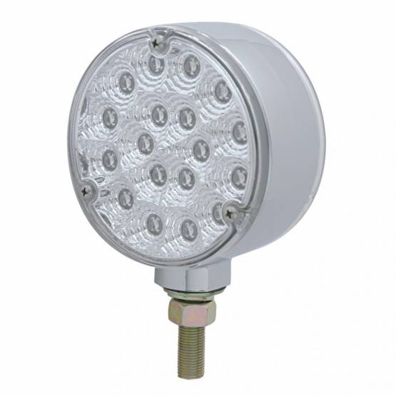UNITED PACIFIC - UNITED PACIFIC - 39601 - LUZ DE SEÑAL DE GIRO DE DOBLE CARA REFLECTOR DE 36 LED - LED ÁMBAR Y ROJO / LENTE TRANSPARENTE