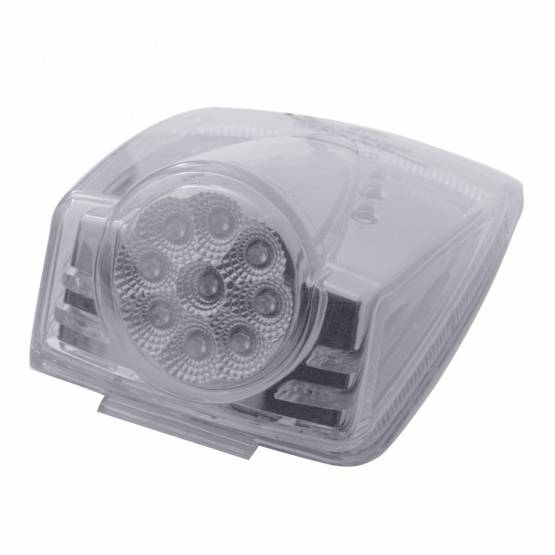 UNITED PACIFIC - UNITED PACIFIC - 39603 - LUZ DE CABINA CUADRADA CON REFLECTOR DE 19 LED - LED ÁMBAR/LENTE TRANSPARENTE