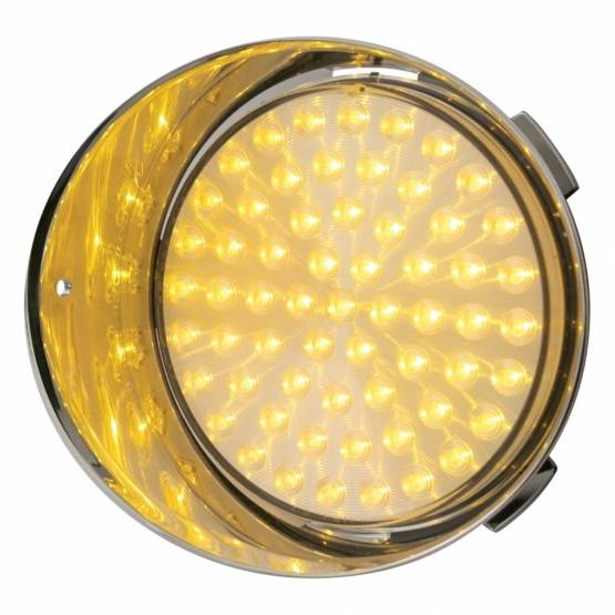 UNITED PACIFIC - UNITED PACIFIC - 39640 - LUZ DE CONDUCCIÓN DIURNA FREIGHTLINER DE 61 LED (CONDUCTOR) - LED ÁMBAR/LENTE TRANSPARENTE