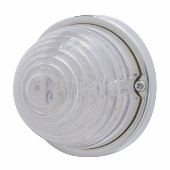 UNITED PACIFIC - UNITED PACIFIC - 39674 - KIT DE MONTAJE EMPOTRADO BEEHIVE DE 17 LED CON BISEL DE PERFIL BAJO - LED ÁMBAR/LENTE TRANSPARENTE