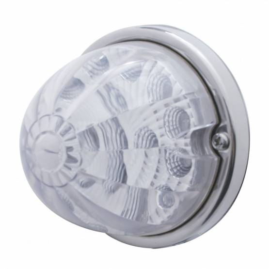 UNITED PACIFIC - UNITED PACIFIC - 39678 - KIT DE MONTAJE EMPOTRADO DE SANDÍA CON 17 REFLECTORES LED CON BISEL DE PERFIL BAJO - LED ÁMBAR/LENTE TRANSPARENTE