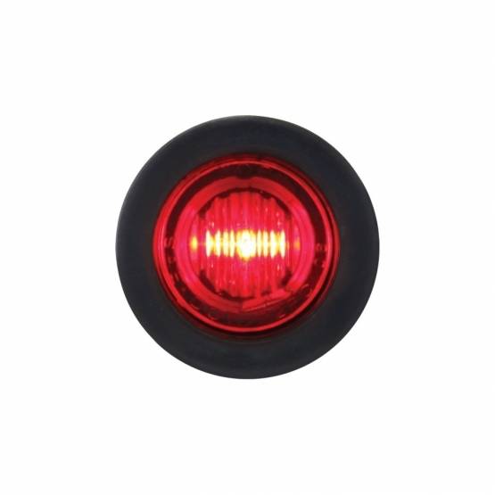 UNITED PACIFIC - UNITED PACIFIC - 39768B - MINI LUZ DE 3 LED DE 3/4" (LIQUIDACIÓN/MARCADOR) - LED ROJO/LENTE ROJA (A GRANEL)