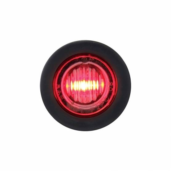 UNITED PACIFIC - UNITED PACIFIC - 39770 - MINI LUZ DE 3 LED DE 3/4" (LIQUIDACIÓN/MARCADOR) - LED ROJO/LENTE TRANSPARENTE