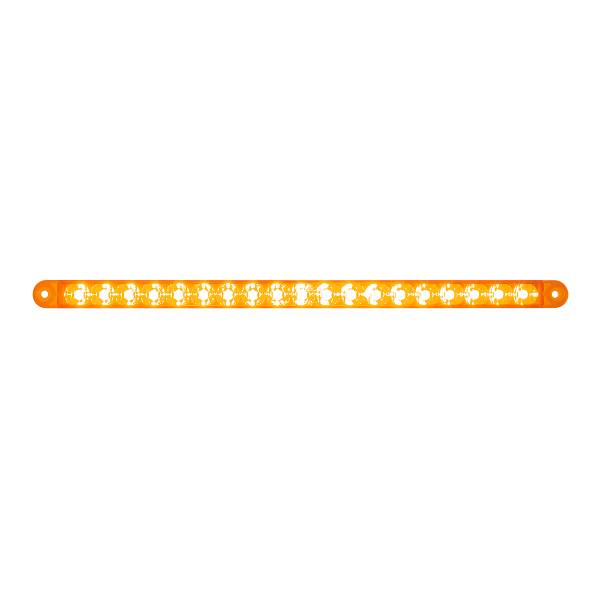 UNITED PACIFIC - UNITED PACIFIC - 39773B - BARRA DE LUCES DE SEÑAL DE GIRO REFLECTORA DE 19 LED DE 12" - LED ÁMBAR/LEENTE ÁMBAR (A GRANEL)