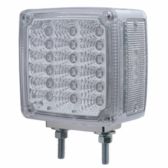 UNITED PACIFIC - UNITED PACIFIC - 39778 - LUZ DE SEÑAL DE GIRO DE DOBLE CARA REFLECTOR DE 39 LED - LED ÁMBAR/LENTE TRANSPARENTE