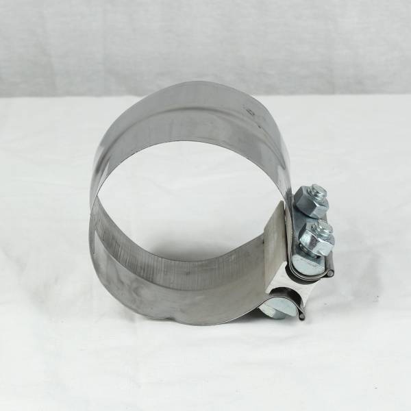 EXFLEX - EXFLEX - EAN1408 - ABRAZADERA DE CINCHO 4" PREFORMADA CON SEPARADOR ACERO INOXIDABLE