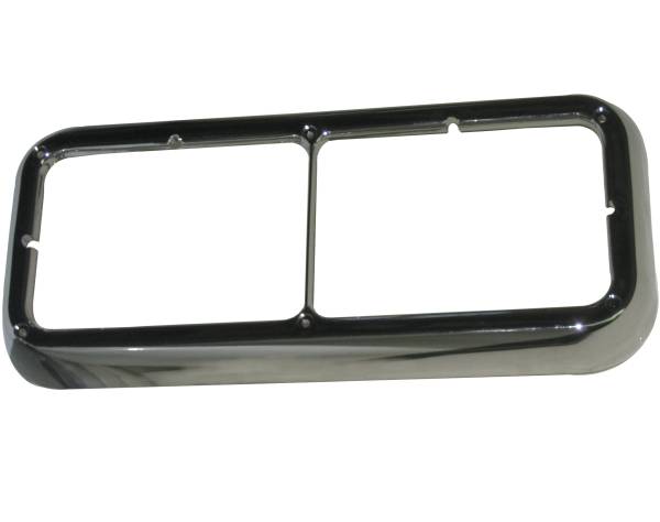GENERICA - GENERICA-PFX0765-BISEL PARA FARO KEWORTH RECTANGULAR 1 1/2" CROMADO