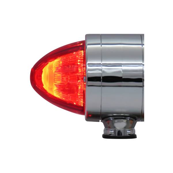 ATM - ATM - 1060SHR - SEMAFORO CORTO SENCILLO TIPO MISIL HALO 11.5 X 10.5 X 9 CM 24V ROJO