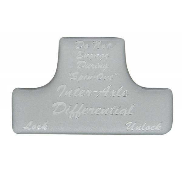 UNITED PACIFIC - UNITED PACIFIC - 21010-1S - CALCA PARA PROTECTOR DE INTERRUPTOR DE DIFERENCIAL PLATA