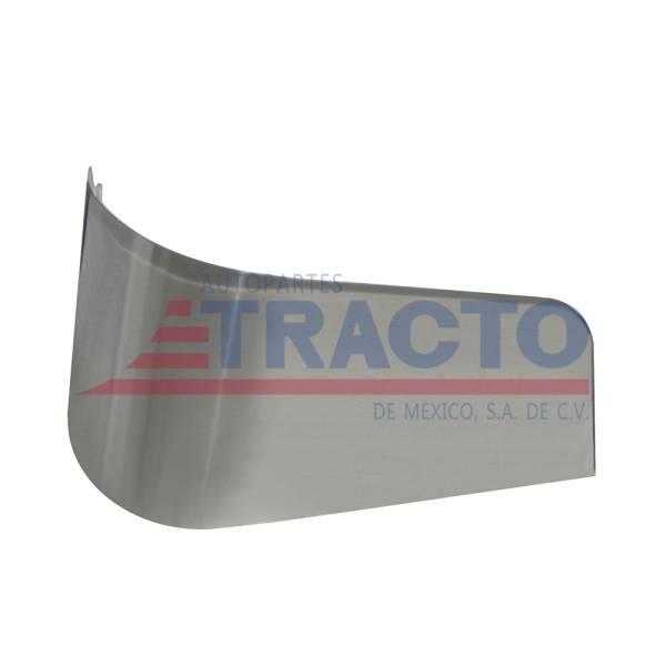 GENERICA - GENERICA-CFN0386-TOLVA PARA CODO DE FILTRO LADO CHOFER ACERO INOXIDABLE