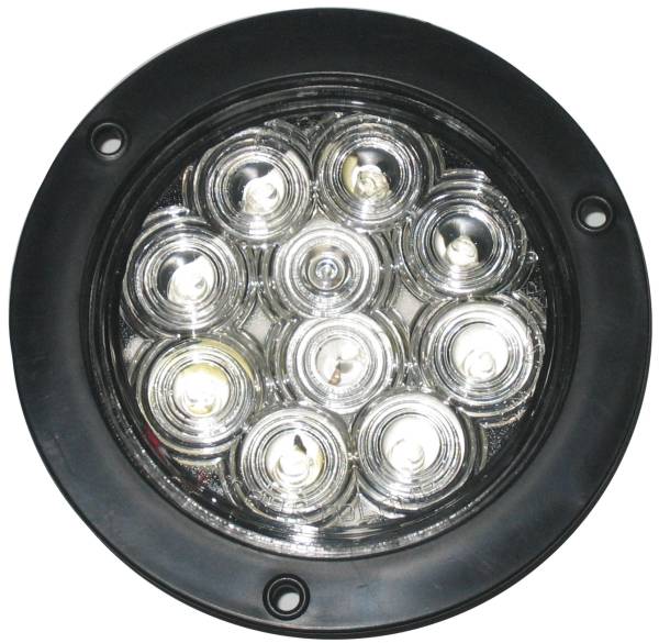 GENERICA - GENERICA-PPN8002C-LUZ REDONDA 4" 10 LEDS CON FLANGE CLARO