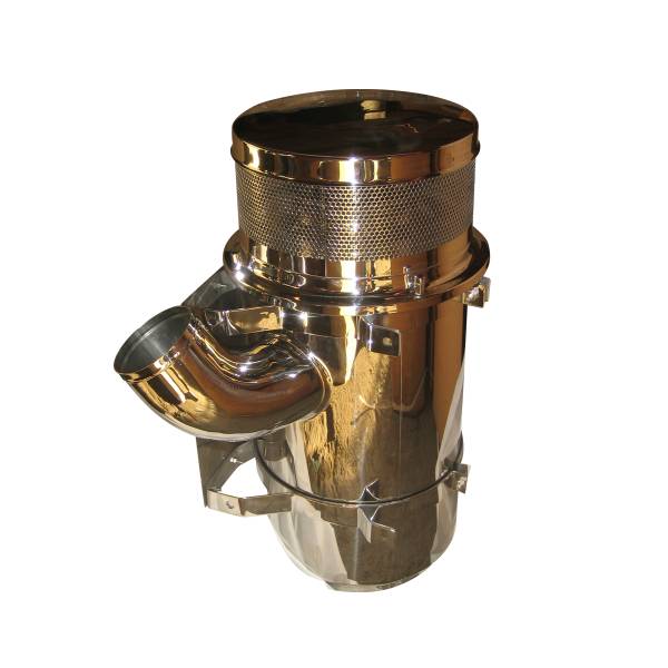 GENERICA - GENERICA-CFN1456-FILTRO SIN ELEMENTO FREIGHTLINER 13" X 29" DERECHO BOCA 5" CODO (G0016/S.D) ACERO INOXIDABLE 304