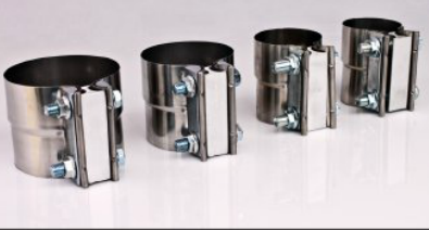 EXFLEX - EXFLEX - BCS-300 - ABRAZADERA DE CINCHO 3" PREFORMADA PARA SOPORTE ACERO INOXIDABLE