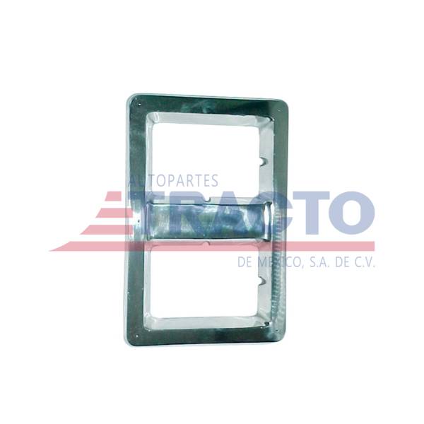 GENERICA - GENERICA-PFN0768-BISEL PARA FARO DINA RECTANGULAR DOBLE DE ALUMINIO